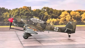 HOBBYMASTER HA0110 - JUNKERS JU87G-1, TANK FIGHTING EXPERIMENTAL UNIT - Picture 1 of 8