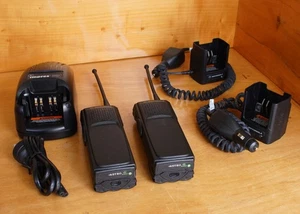 2x Motorola Astro XTS 5000R Working, w/Good Batteries & 3x chargers. KE#2 - Picture 1 of 9