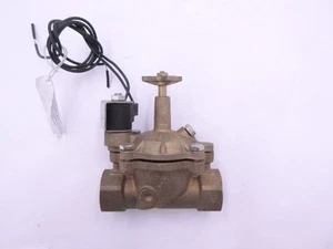Superior Valve 3100100 1" FNPT x FNPT Brass Master Valve Normally Open SEE DESC - Picture 1 of 5
