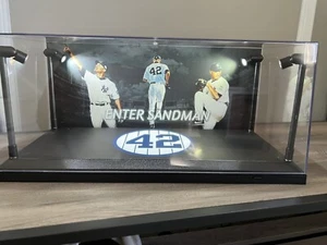 Mariano Rivera Custom 2-Karten PSA & BGS Vitrine mit LED Leuchten - Yankees - Bild 1 von 2
