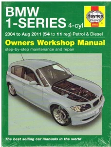 BMW E81 E82 E87 116i 118i 120i 116d 118d 120d 2004-11 REPAIR MANUAL *NEW H.BACK* - Picture 1 of 1