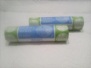 Two US Mint rolls of Jefferson Nickels 2005-P&D " Westward Journey" - Bild 1 von 1