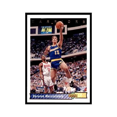 1992 Upper Deck Sarunas Marciulionis Basketball Cards #249 - Image 1 of 3