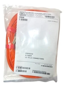 SEL C808Z02 Connecteurs Orange LC VERS LC 2 Câble Fibre Optique 14 Mètres NEUF - Photo 1/4