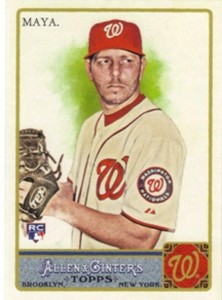 2011 Allen and Ginter Singles ( 1 - 250 ) Pick Your Card  Complete Your Set