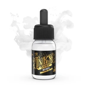 AK INTERACTIVE THE INKS: Inmaculate White New - Picture 1 of 1