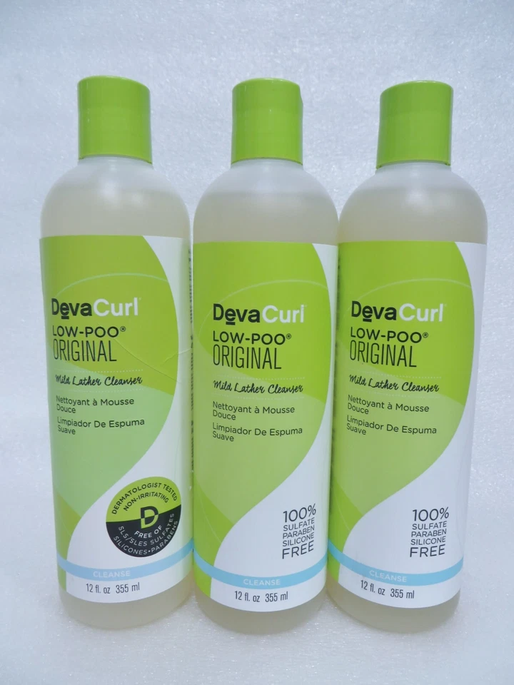DevaCurl Low Poo Original Mild Lather Cleanser 12 Oz