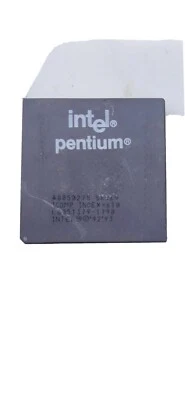 Intel Pentium A8050275 SX969 SSS A8050275 PROCESSORE CPU 75MHz Socket 7 Notebook - Immagine 1 di 3