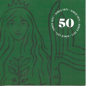 FOLLETO STARBUCK 50 AÑOS - Imagen 1 de 2
