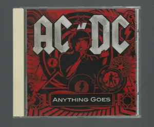 AC/DC "Anything Goes / Big Jack" 2 Track Promo CD RARE - Picture 1 of 2