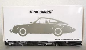 Minichamps Paul’s Model Art Porsche Carrera Coupé 3.2 - 1983 Rot OVP Unbespielt - Bild 1 von 12