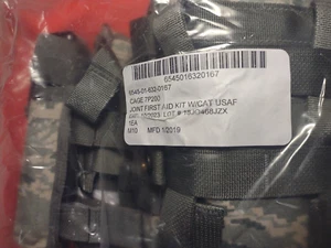 USGI USAF JFAK Joint First Aid Kit IFAK Complete 2 NAR CAT G7 & STRAP CUTTER NIP - Picture 1 of 21