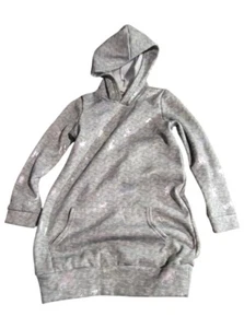 EMMA & ELSA Youth Girl's Size 8 Gray Unicorn Graphic Pullover Hoodie | FS - Picture 1 of 4