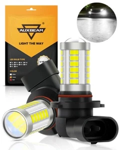AUXBEAM 32W Super White 6500K LED Fog Light Bulbs For Dodge RAM 1500 2500 3500 - Picture 1 of 12