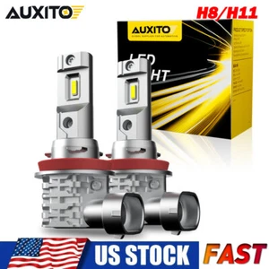 4x H8 H9 H11 LED Headlight Bulb Kit High/Low Beam Super Bright 6500K Xenon White - Picture 1 of 13