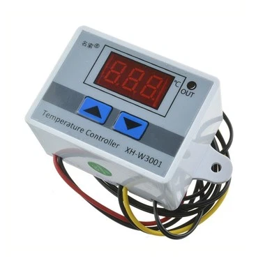 220V Digital LED Temperature Controller 10A Thermostat Control Switch Probe S - Image 1 of 4