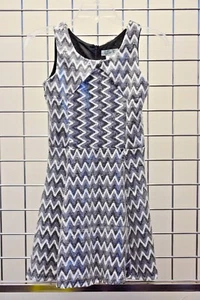 ELISA B.GIRLS BLACK AND WHITE SEQUINS SLEEVELESS PARTYDRESS SIZE 14 - Picture 1 of 10