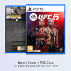 EA Sports UFC 5 PS5 Replacement Box Art Case Insert Cover NO GAME