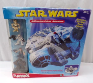Playskool Star Wars Electronic Millennium Falcon Adventure Playset New In Box - Picture 1 of 17