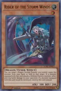 Rider of the Storm Winds LCKC-EN017 ULTRA HOLO YUGIOH Colección Legendaria Kaiba - Imagen 1 de 1