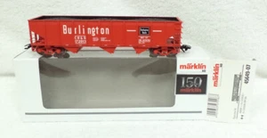 Marklin USA 45649 -7 Gondola Burlington fijn beladen steenkool kortkoppelingen - Photo 1/7