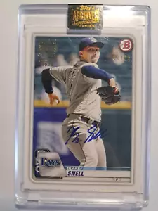 2022 Topps Archives Signature Series Blake Snell /68🔥 Bowman buyback auto - Picture 1 of 2