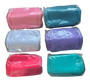 Remerry 6-Piece Nylon Cosmetic Bags - 6 Colors - 4.7" x 5.1" x 2" - Picture 1 of 5