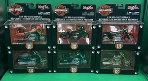 Juego completo de motocicletas Harley Davidson Maisto 1/18 (6) serie 18 - Imagen 1 de 4