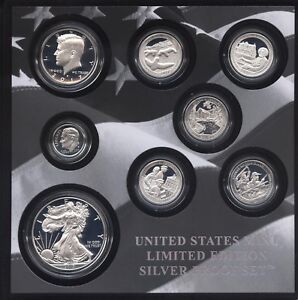2017-S LIMITED EDITION US MINT SILVER PROOF SET
