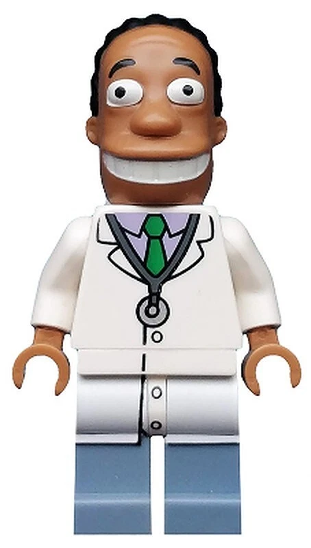 Genuine Lego Dr. Hibbert Minifigure The Simpsons -sim042- colsim2 NEW - Image 1 of 1