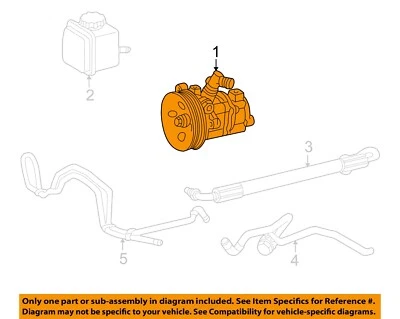 Bomba de dirección asistida usada se adapta a: Mercedes-benz Mercedes clase e 210 2002 tipo E320 Foto 1 de 3
