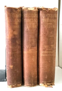 RELIGION: SYSTEMATIC THEOLOGY, Charles Hodge, 1877, 3 volumes, RARE! - Imagen 1 de 14