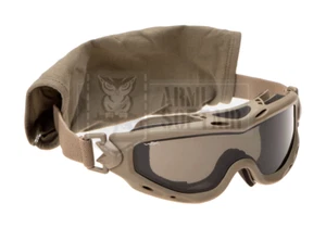 WILEY X PROFESSIONALE ORIGINAL OCCHIALE TANKER BALLISTIC Spear Dual Goggle TAN - Picture 1 of 11