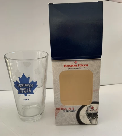 Molson Canadian Boston Pizza Collectible 3 Of 4 Toronto Maple Leafs PintGlassNIB Cover