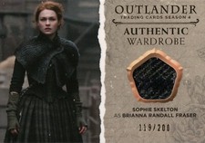 Outlander Season 4, Sophie Skelton (Brianna Fraser) Wardrobe Card M22 #119/200
