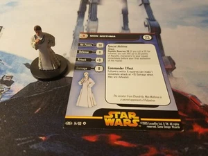 Star Wars Miniatures Revenge of the Sith 14 Mon Mothma - Picture 1 of 1