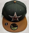 NFL 22 New Era 59Fifty Multi Color Green & Gold Dallas Cowboys NWT Hat Cap 7 1/2