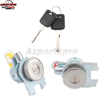 Cilindros de cerradura de puerta con llaves para Nissan Versa 2007 2008 2009 2010 2011 2012 2013 Foto 1 de 4