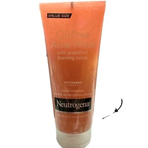 Neutrogena Pink Grapefruit Oil- Acne Wash Foaming Scrub 6.7 FL Oz - Picture 1 of 2