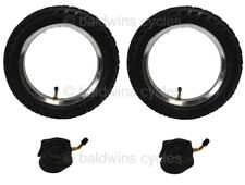2 x Phil & Teds CLASSIC Off Road PUNCTURE PROTECTED Pram Tyres & Tubes Set