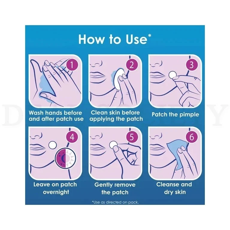 Clearasil Rapid Rescue Healing Spot Patches 18ct Each Lot of 3 - Image 1 of 1