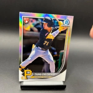 2025 Bowman Chrome #86 Tsung-Che Cheng Red Rookie Redemption Pittsburgh Pirates - Picture 1 of 2