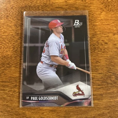 2021 Bowman Platinum Paul Goldschmidt #38 St. Louis Cardinals Yankees A37 - Image 1 of 2