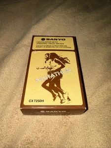Vintage SANYO Marathon Model CX-7250H Electronic Calculator Pedometer - Picture 1 of 12