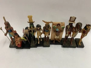 Lot Of 10 Hachette Gods Of Ancient Egypt Figures/Statues VGC - Picture 1 of 14