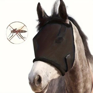 UK NEW Horse Fly Mask without ear protection - Picture 1 of 9