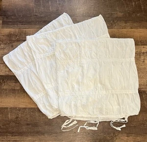 3 fundas de almohada euro para granero de cerámica acanalado blanco - Imagen 1 de 14