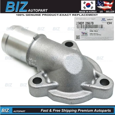 正品! COOLANT THERMOSTAT 房盖适用于 06-11 ACCENT RIO OE# 25631-26870 — 第 1/4 张图片