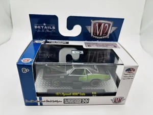 Coche de garaje M2 Machines 71 1971 Plymouth HEMI Cuda Mopar R36 16-43 1/5.880 - Imagen 1 de 1