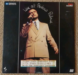 Phil Collins Live At Perkins Palace 1983 Pioneer Laser Disc VG/VG+ Genesis Rock - Picture 1 of 12